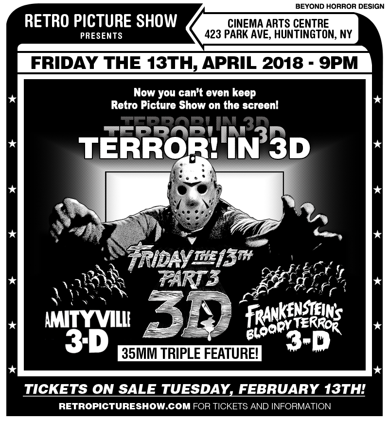Terror! in 3D (35mm 3D Triple Feature)